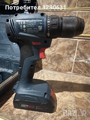 BOSCH GSR 185 Винтоверт - Комплект, снимка 6 - Винтоверти - 56569238