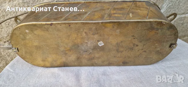 2 в 1 месингова лампа и кашпа, снимка 13 - Настолни лампи - 56713871