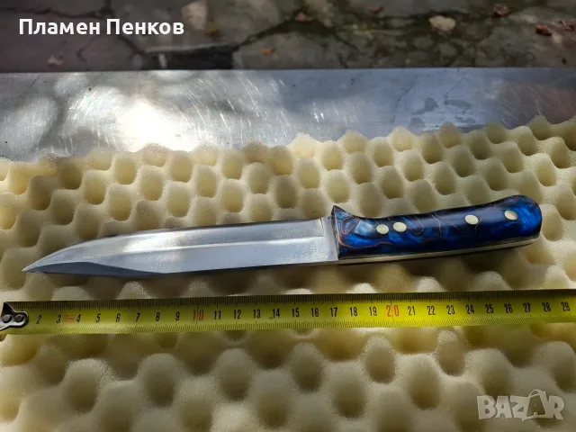 Ловен нож ръчна изработка , снимка 7 - Ножове - 54391947