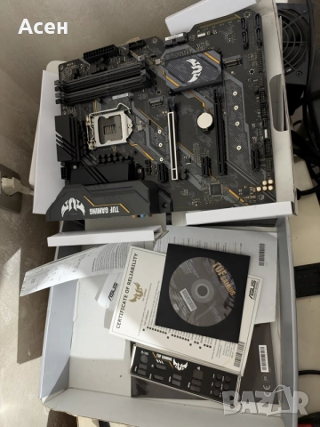 ASUS TUF GAMING B460-PLUS Сокет: Intel LGA1200 , снимка 3 - Части за лаптопи - 39332539