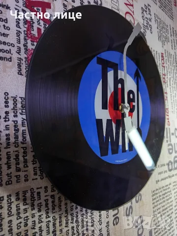Стенен Часовник "The Who", снимка 2 - Стенни часовници - 56683062