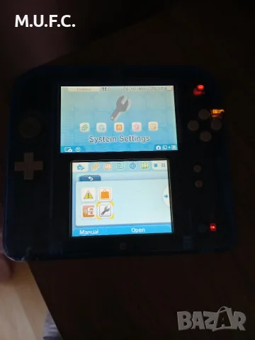 Nintendo 2DS Cristal blue , снимка 3 - Nintendo конзоли - 56552399