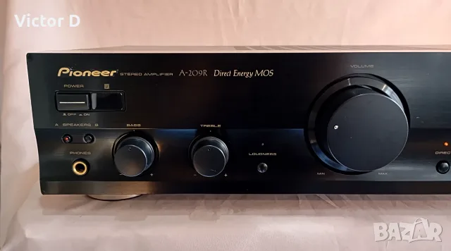  PIONEER A-209 R- Стерео усилвател , снимка 2 - Ресийвъри, усилватели, смесителни пултове - 56626859