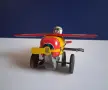 Стара Ламаринена Играчка Самолетче CIRCUS от Соца, снимка 2