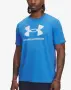 UNDER ARMOUR Sportstyle Logo Update SS Blue/White

, снимка 1