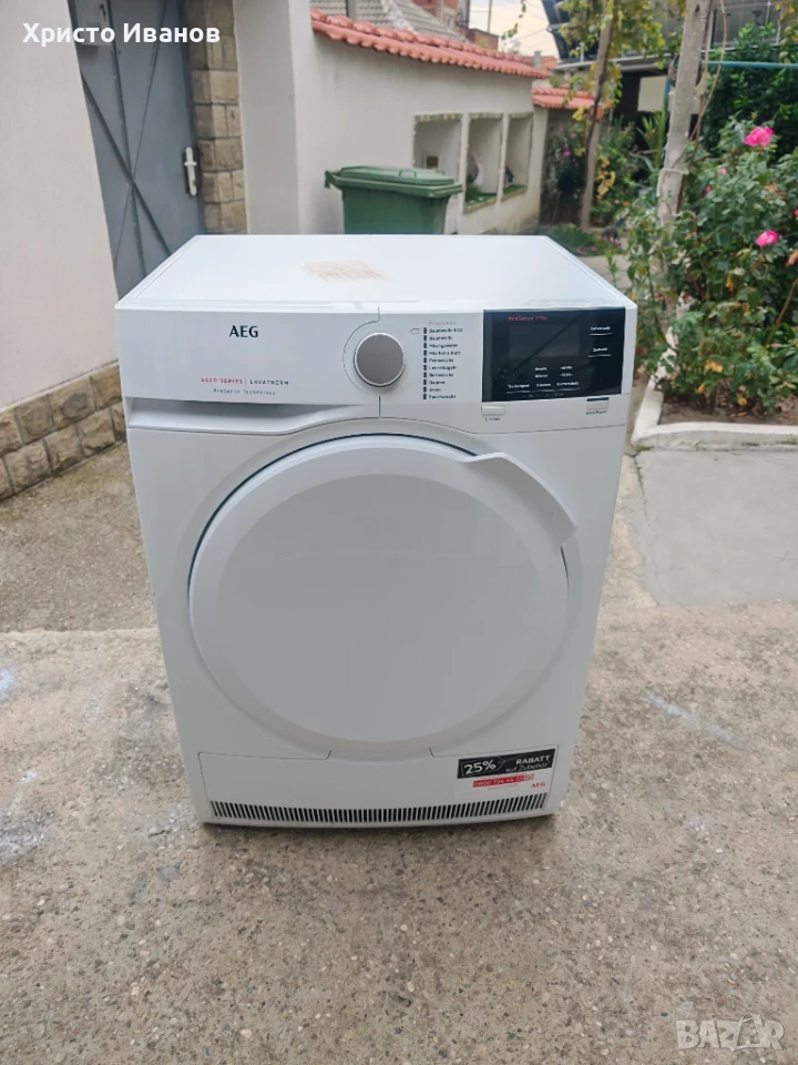 Сушилня AEG 6000 seria, снимка 1