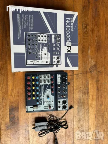 Soundcraft Notepad 8FX смесител, пулт, миксер, снимка 6 - Ресийвъри, усилватели, смесителни пултове - 56682670