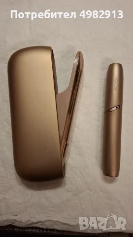 Продавам IQOS 3 DUO (златист/меден цвят) – напълно работещ