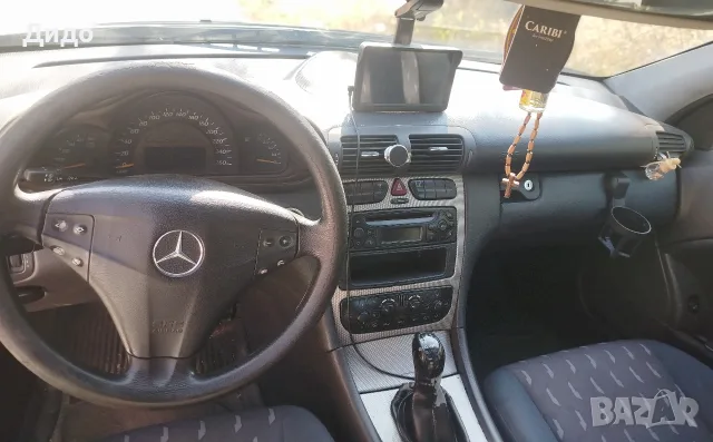 Mercedes c200 cdi ЧЕРЕН МЕТАЛИК, снимка 10 - Автомобили и джипове - 56646758