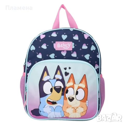 Раница за детска градина VADOBAG Bluey So Superb, синя, 2 отделения