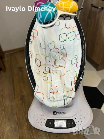 Електрическа бебешка люлка mamaRoo 4.0, снимка 12 - Детски люлки - 56642374