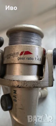 Ретро макара DAM Quick SE 130, снимка 7 - Макари - 56574853