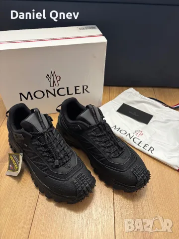 Moncler черен цвят, снимка 2 - Маратонки - 56723774