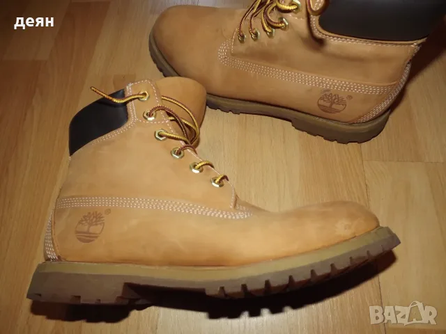 Timberland-39 Боти Естествена кожа, снимка 2 - Дамски боти - 56595688
