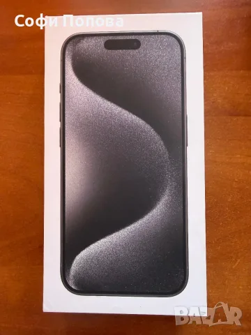 Iphone 15 pro Black Titanium 