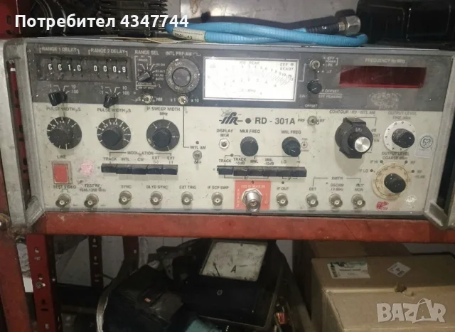 Стендов прибор - radar test set - за бордови радиолокационни станции.