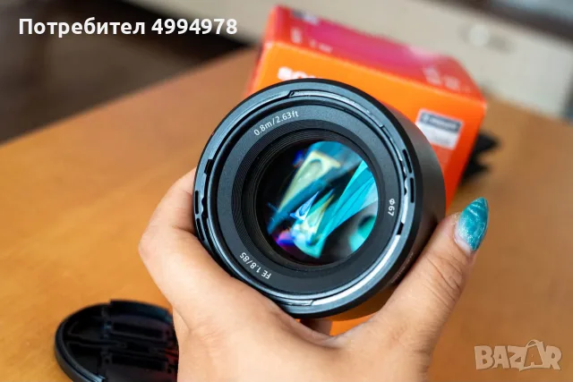 Обектив Sony FE 85mm f/1.8 , снимка 6 - Обективи и филтри - 56735946