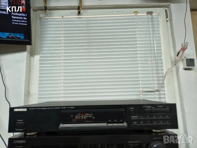 Тунер KENWOOD KT-1020, снимка 3 - Ресийвъри, усилватели, смесителни пултове - 56700157