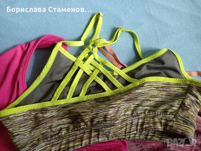 5 спортни бюстиета за 8 €, снимка 2 - Корсети, бюстиета, топове - 56581422