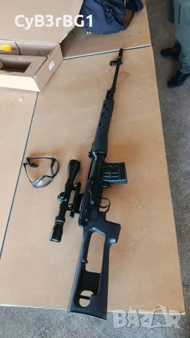 Airsoft снайпер SVD Dragunov комплект