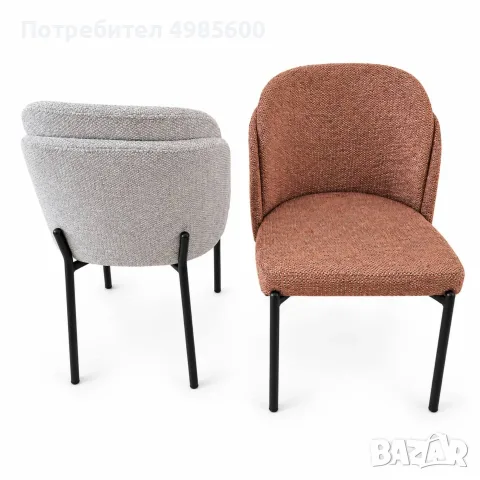 Трапезен стол Vela - Lamferi, снимка 9 - Столове - 56596877