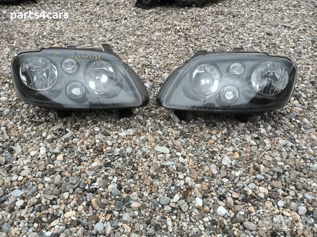 ляв и десен черен фар за фолксваген туран VOLKSWAGEN TOURAN туаран