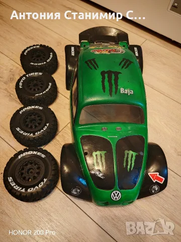 traxxas slash боди 1/10