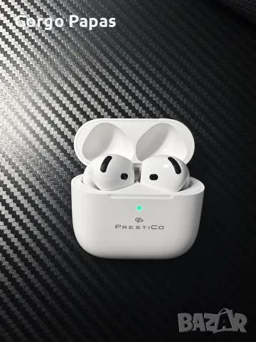 AirPods PrestiCo, снимка 3 - Bluetooth слушалки - 56677379