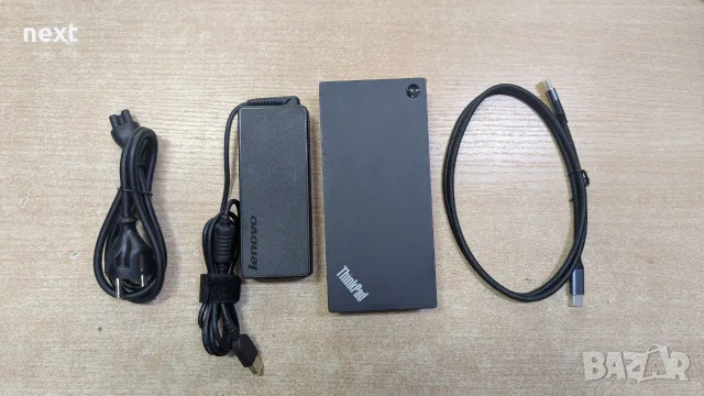 Lenovo ThinkPad USB-C Dock 40AY със зарядно + Гаранция