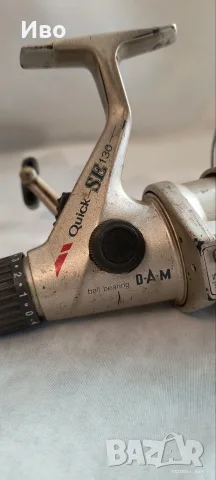 Ретро макара DAM Quick SE 130, снимка 3 - Макари - 56574853