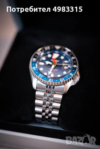 Seiko 5 GMT Automatic, снимка 3 - Мъжки - 56562540