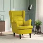 vidaXL Фотьойл, горчица, кадифе, снимка 2