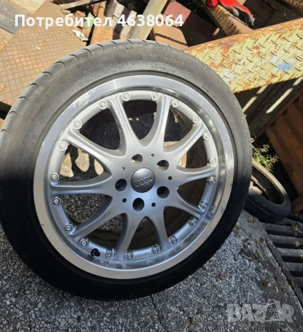 Продават се джанти 17 5×112, снимка 3 - Гуми и джанти - 56721786