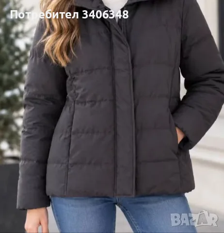 Ново зимно яке с висока яка. XL