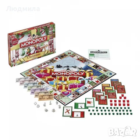 Продавам Коледно Монополи, снимка 2 - Настолни игри - 56683780