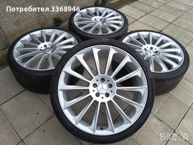 Джанти MERCEDES AMG 22" 5x112 с гуми Continental 295/30/22 ML GL GLE