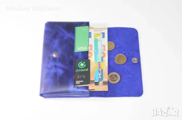 Дизайнерски оригами портфейл, снимка 4 - Портфейли, портмонета - 56629182