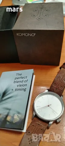 The Winston from Komono 43mm., снимка 2 - Мъжки - 56669101