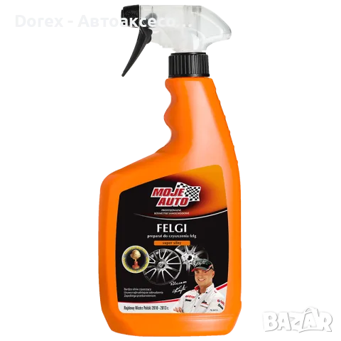 Киселинен препарат за почистване на джанти Moje Auto Wheel Cleaner 650 мл.