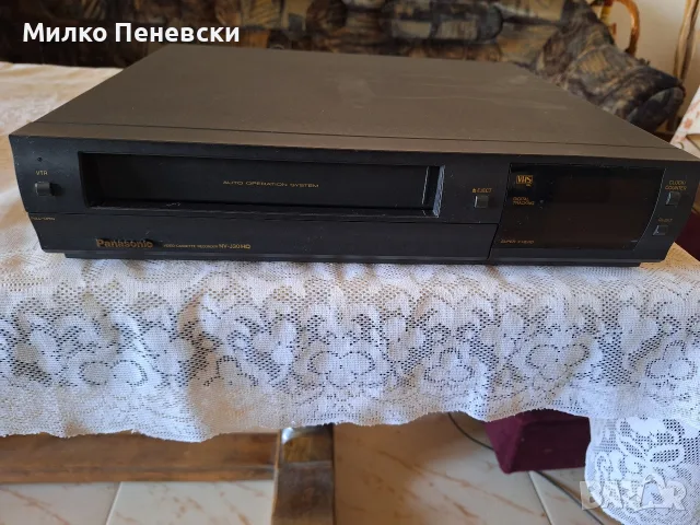 PANASONIC NV-J 30 HQ.VHS  CASSETTE RECORDER.MADE IN JAPAN.