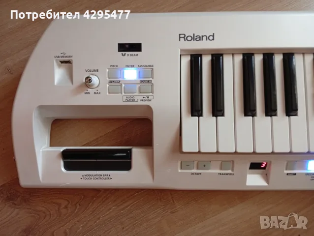 Roland AX-09 Keytar, снимка 2 - Синтезатори - 56665304