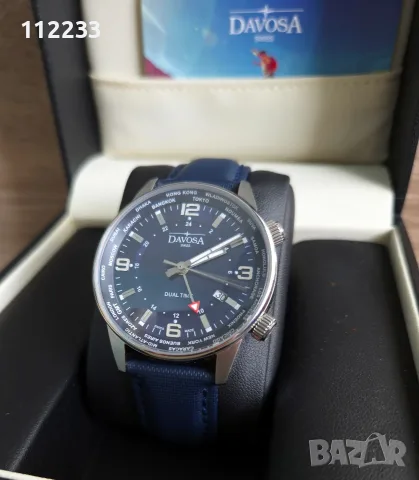 БАРТЕР Davosa Vireo Dual Time, снимка 4 - Мъжки - 56213418