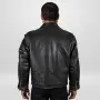 Мъжко кожено яке Рокерия 2XL, снимка 3