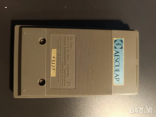 SHARP EL-230 от 1982 (колекционерска), снимка 6 - Друга електроника - 56556481