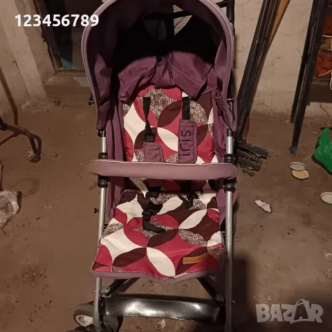 Детска количка+кошче+стол хранене