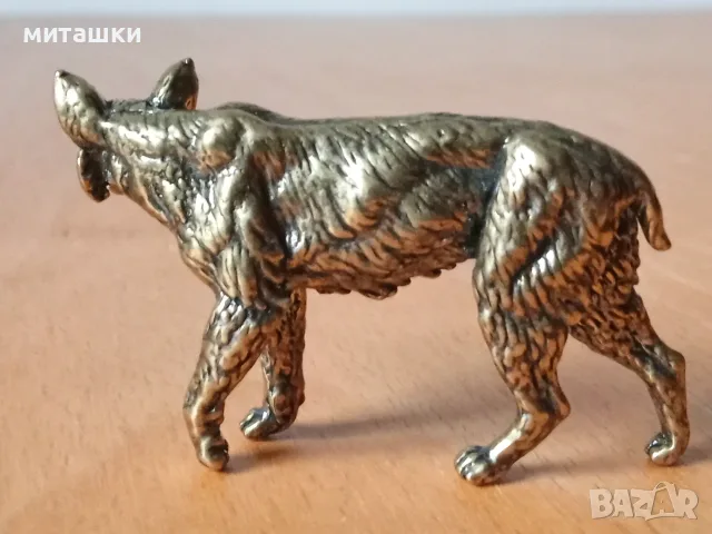 Бронзова фигурка каракал, снимка 3 - Статуетки - 56621948