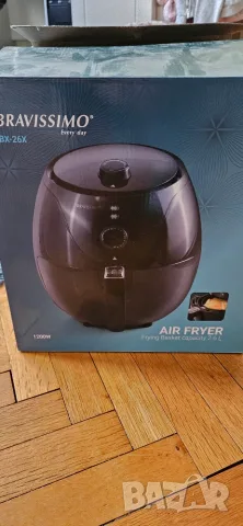 Air fryer Bravissimo, еър фрайър, снимка 6 - Фритюрници - 56554168
