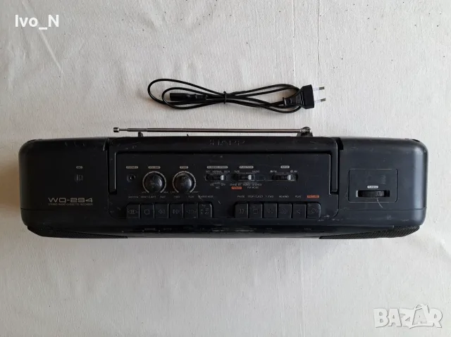 Радиокасетофон Sharp WQ -294., снимка 5 - Радиокасетофони, транзистори - 56621001