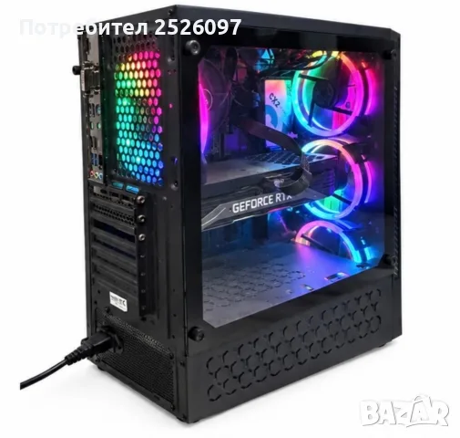 Геймърски компютър RTX 3070/24GB RAM/1.5TB SSD/RGB