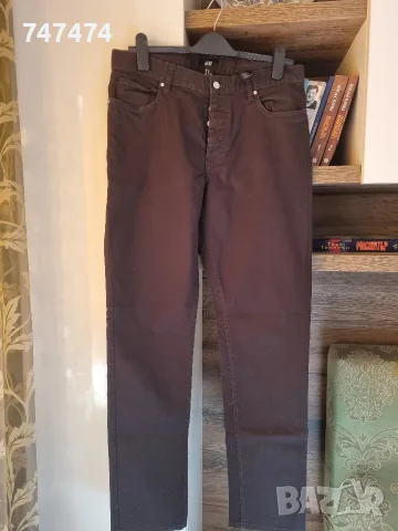 Дънки H&M EUR 32 Черни, slim fit
